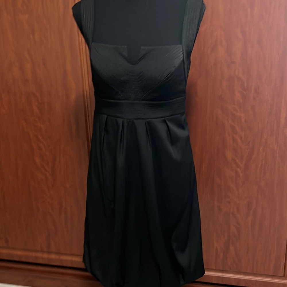 White House Black Market Black Empire Dress Size 4